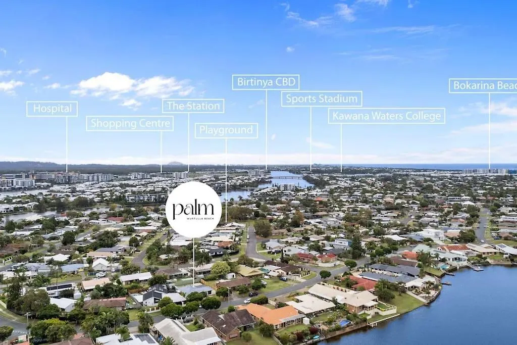 Palm Coastal Retreat - Family & Pet Friendly, 5-Mins To Beach! Kawana Waters 0*,  Australien